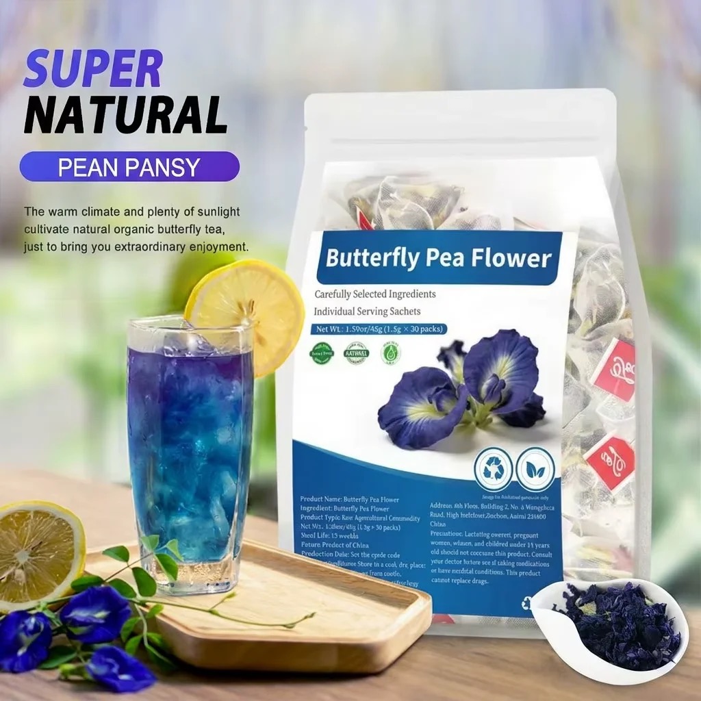 Dried Flower Bulk - Органические треугольные чайные пакетики с цветами