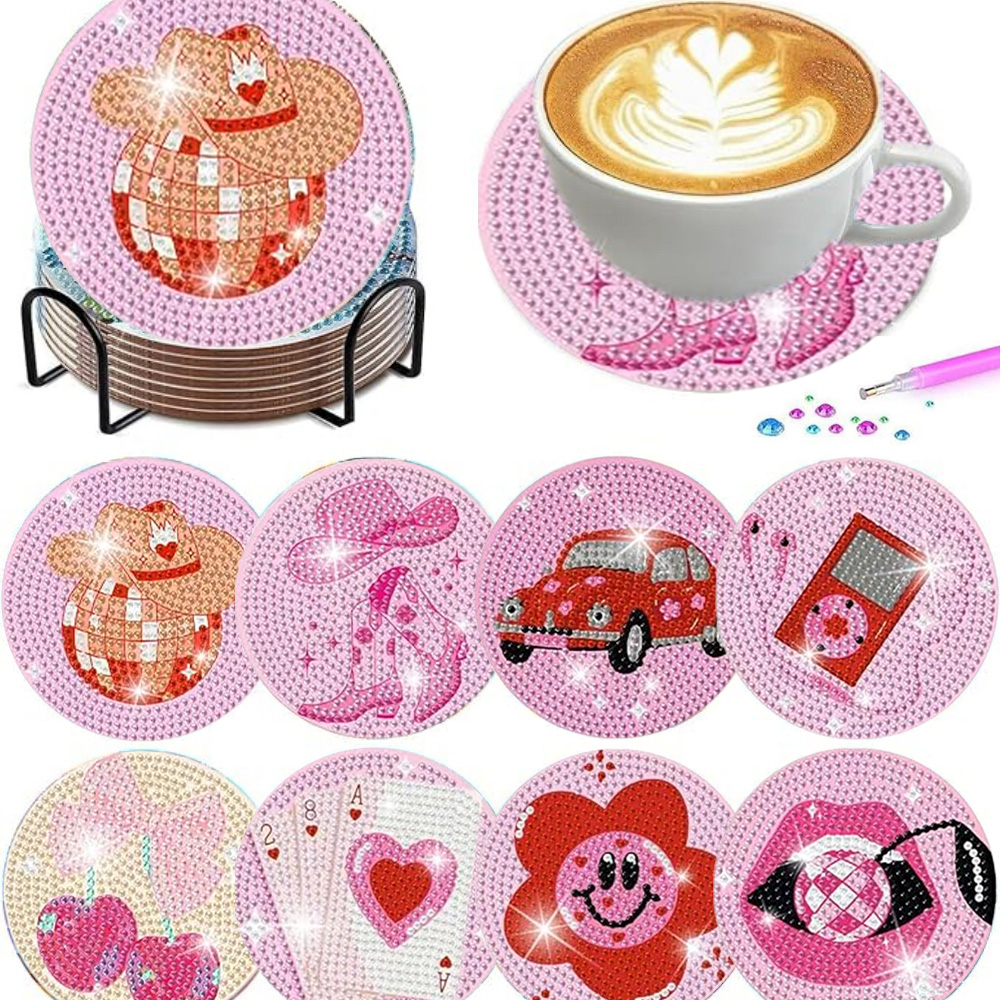 Resin Craft Kit - 8 штук в наборе: подставки для
