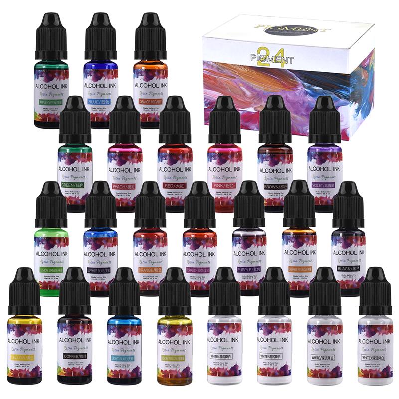 Resin Dye Alcohol - 1 Набор эпоксидной смолы пигментный набор