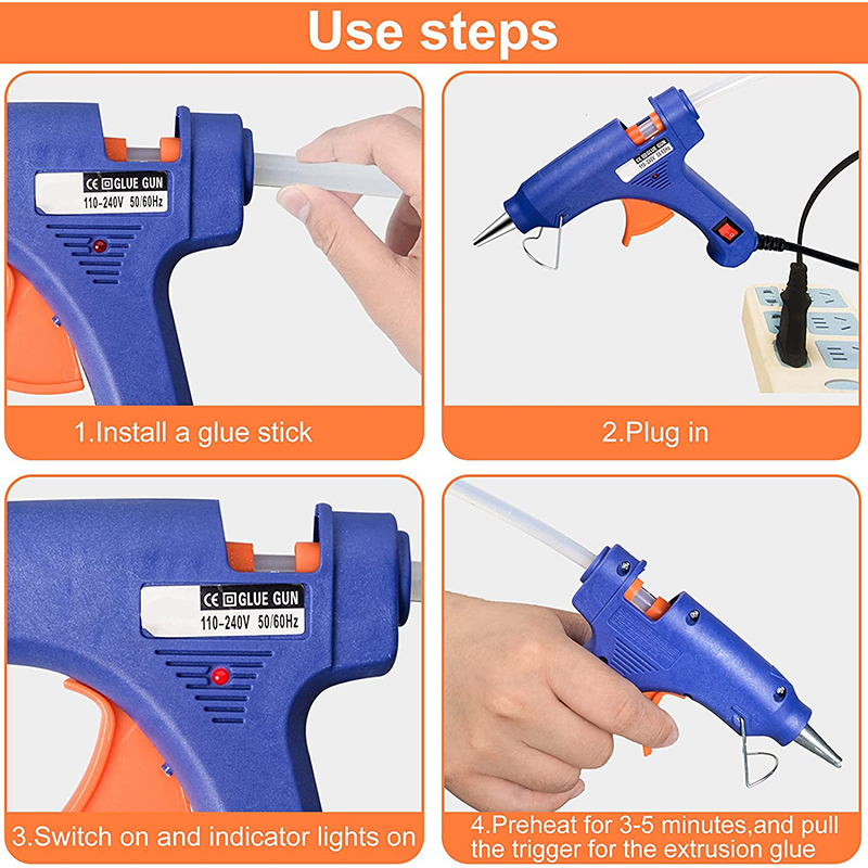Мини-клеевой пистолет 20 Вт, э – обзор и цена Heat Gun Small