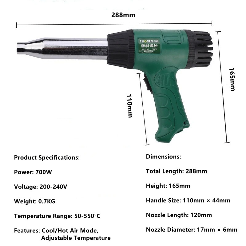 Высокотемпературный тепловой п – обзор и цена Heat Gun Small