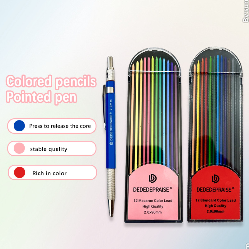 12/24 цветные стержни, набор м – обзор и цена Staedtler Pencil Lumocolor