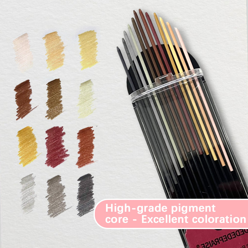 12/24 цветные стержни, набор м – обзор и цена Staedtler Pencil Lumocolor
