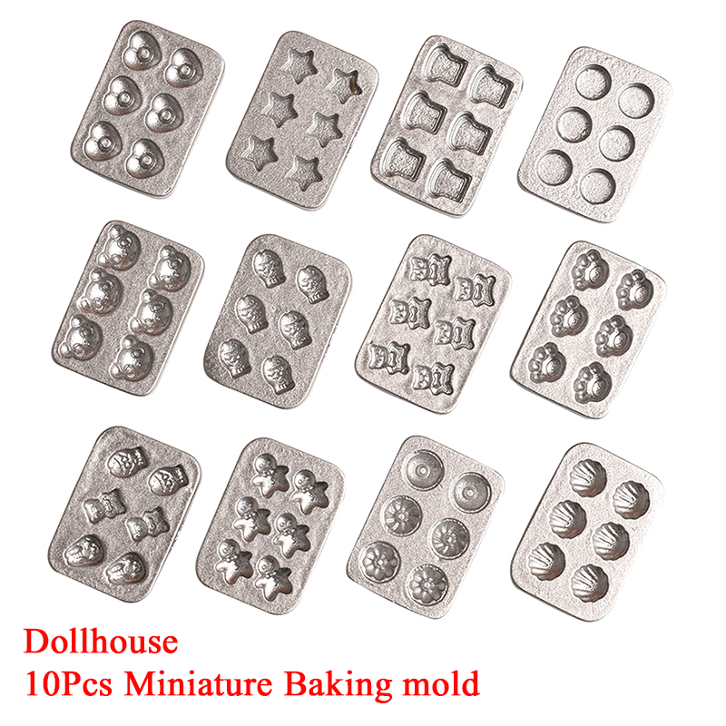 10 шт. кукольный домик миниатю – обзор и цена Silicone Mold Tray
