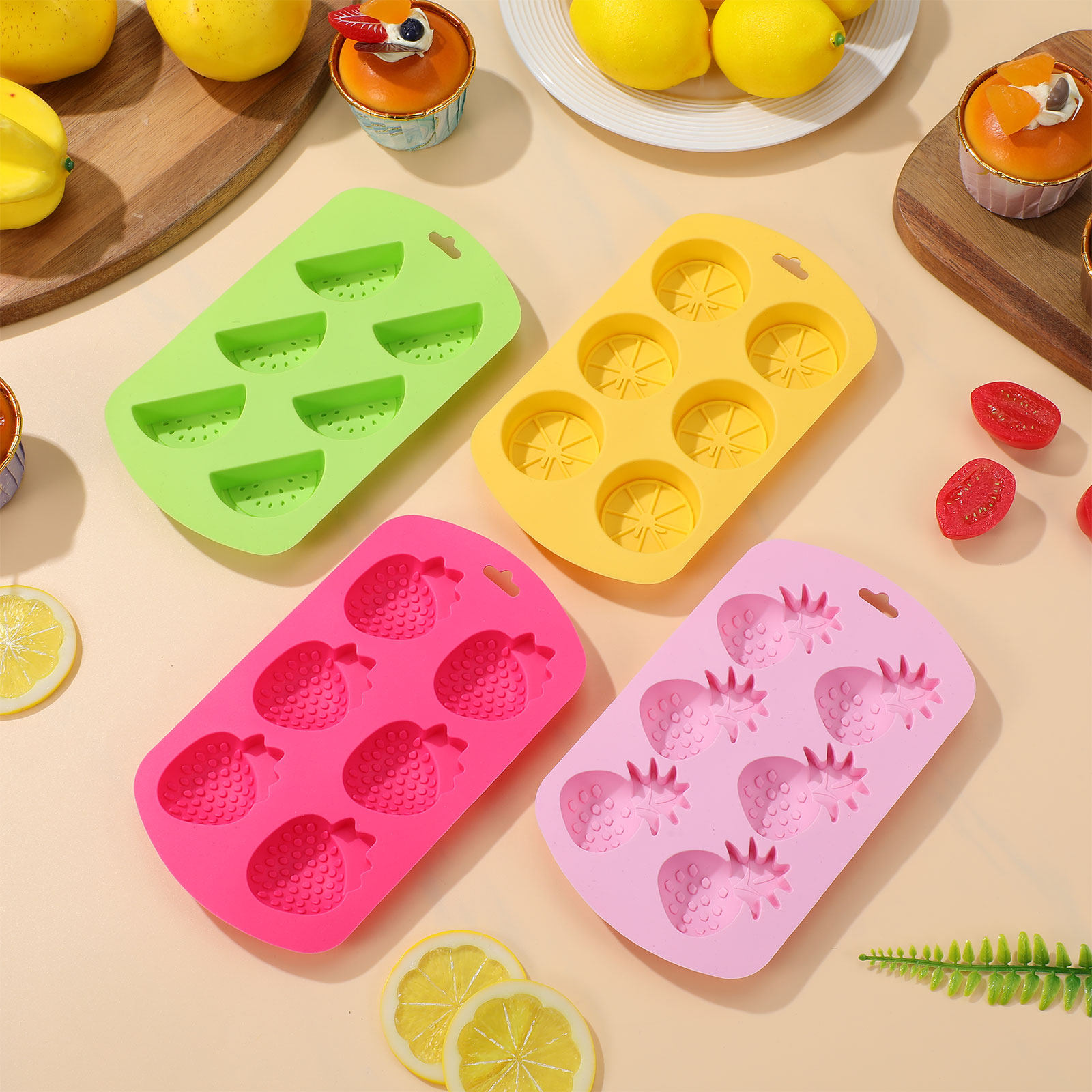 4 шт. силиконовых форм для шок – обзор и цена Silicone Mold Tray