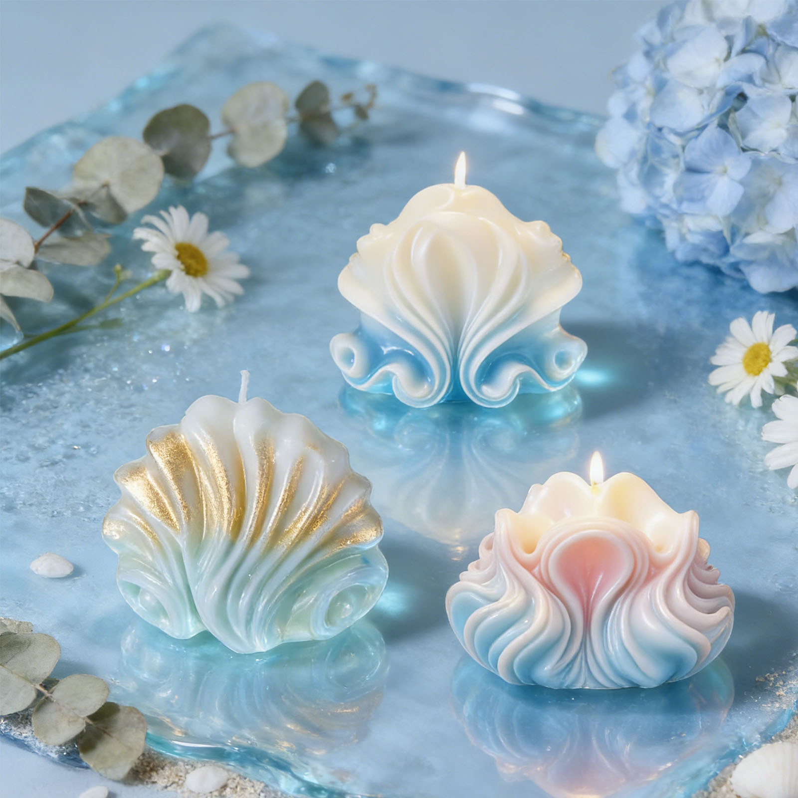 Большая силиконовая форма для  – обзор и цена Resin Ocean Wave Mold