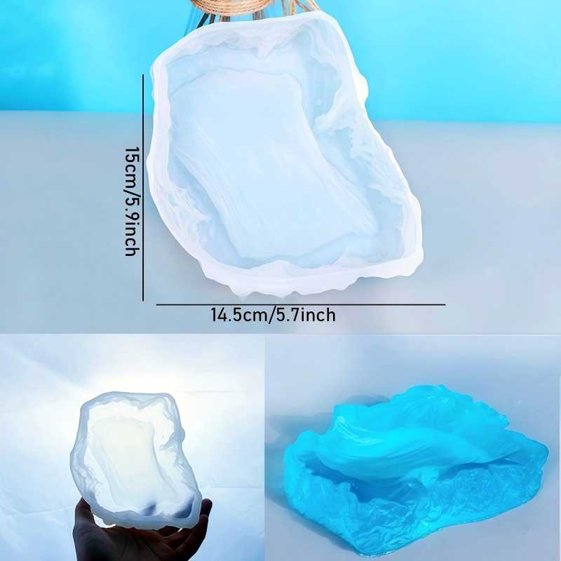 Дизайнерская пластина с океанс – обзор и цена Resin Ocean Wave Mold